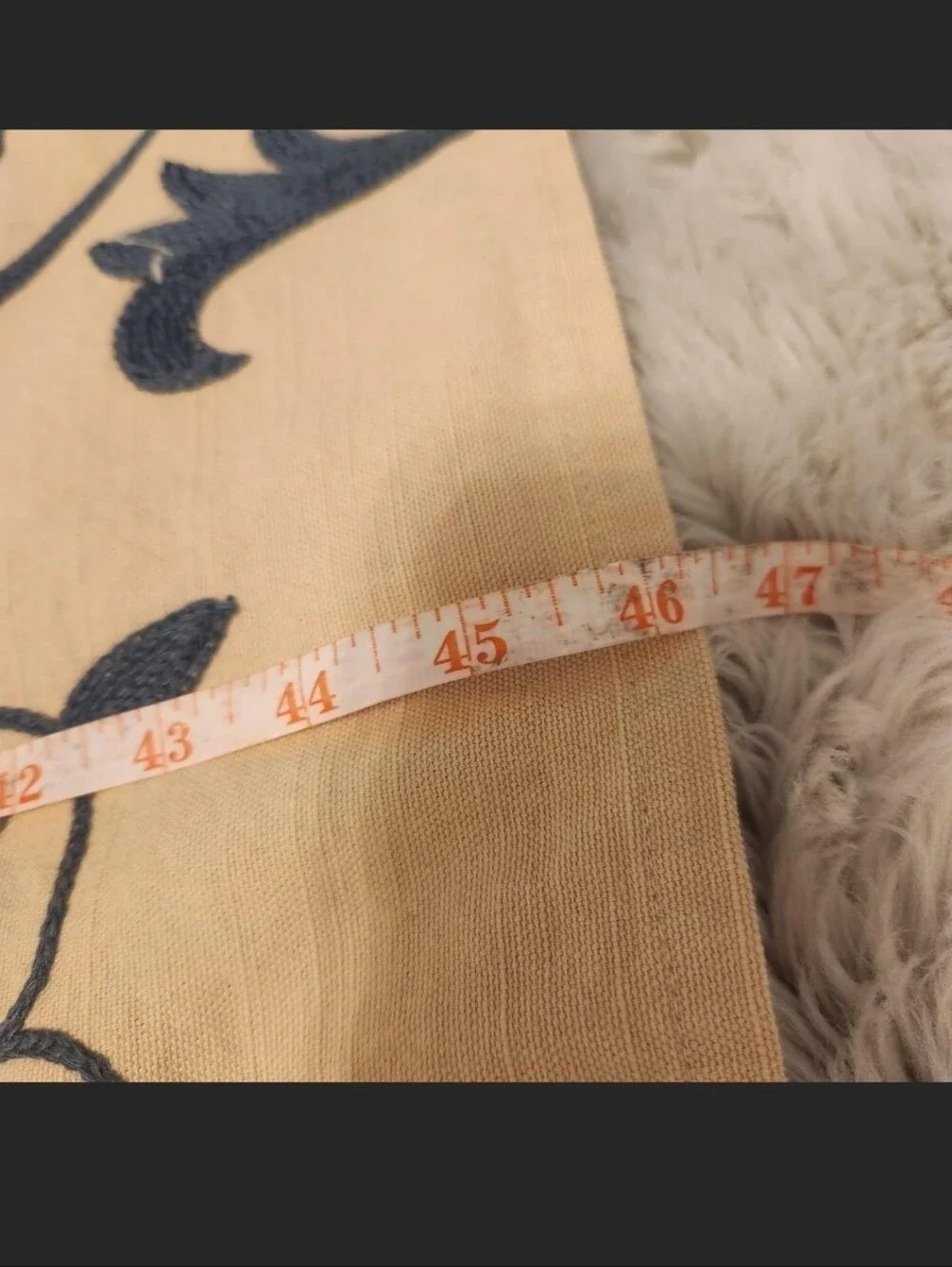 Pottery Barn Suzani/Wren Embroidered Cotton 50
